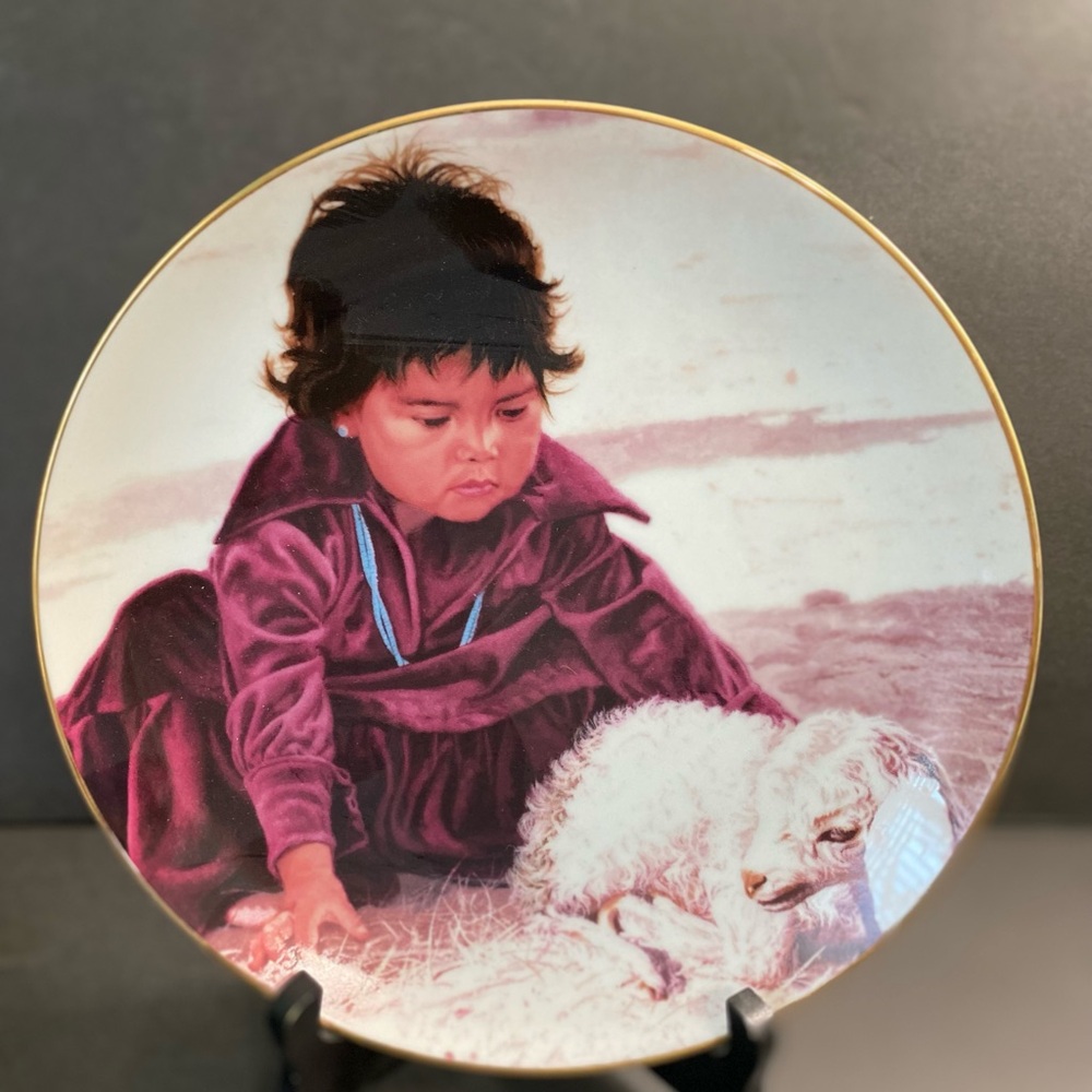 Hamilton 1988 Collectors Plate Limited Edition Numbered 4623A Proud Nati…